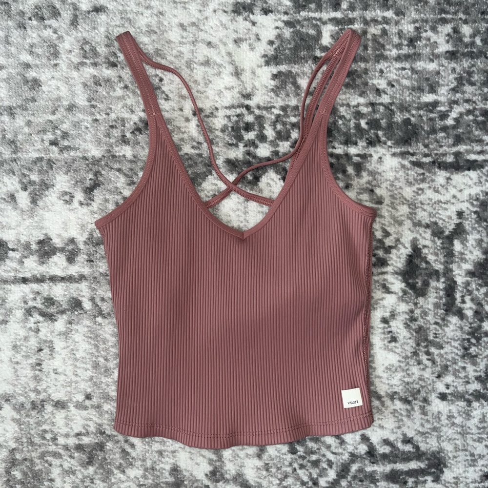 Vuori Rib Crop Tank Top